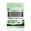 LOREAL PURE - CLAY Detox & Brighten Face Mask ( 3 Pure Clays and Charcoal ) 48 gm